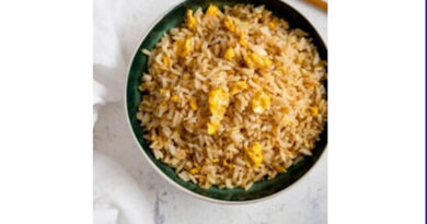 Arroz frito con huevo Arroz frito con huevo